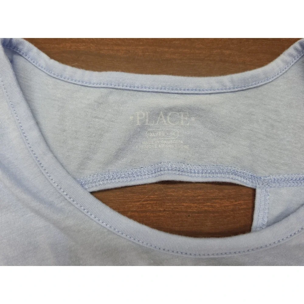 The Children's Place NWT Girls Blue Peace Sign Graphic Tank Top Size XL (14)